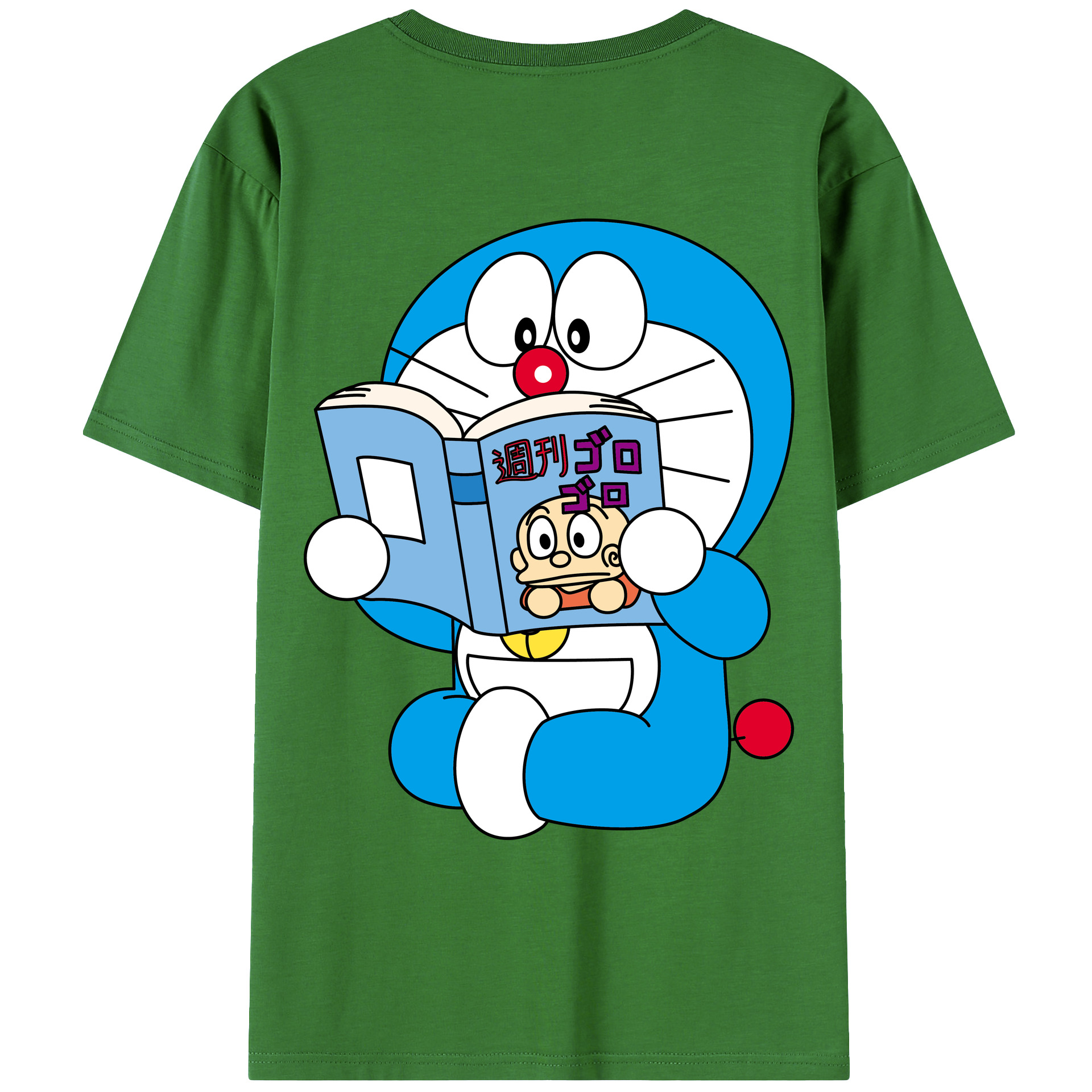 （画像用） ドラえもん Doraemon レディース半袖Tシャツ(バックプリント)